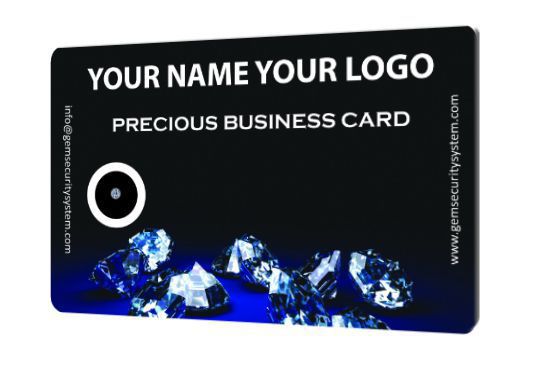 Business Card con diamante